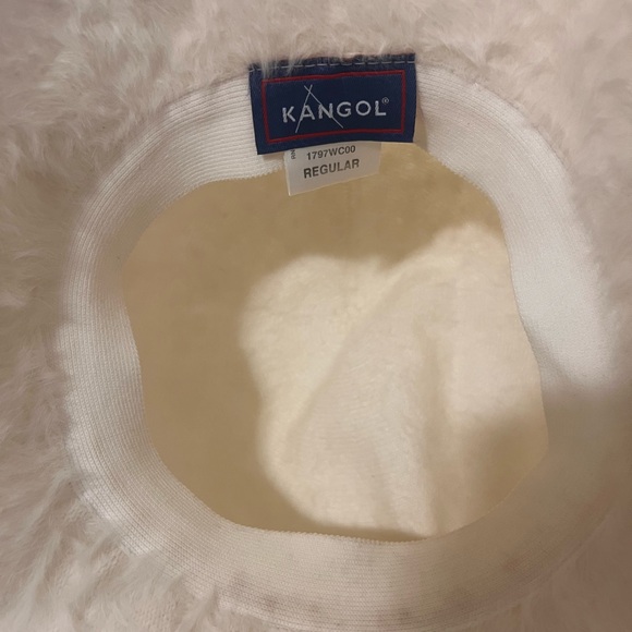 Kangol Cream Fuzzy Bucket Hat - Picture 2 of 4